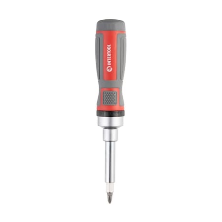 Intertool 19 in 1 Ratchet Multi-Bit Screwdriver VT08-3376